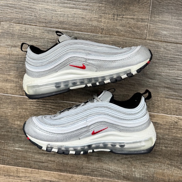 Nike Air Max 97 sliver bullets Sneakers Silver 6 women’s - Picture 2 of 5